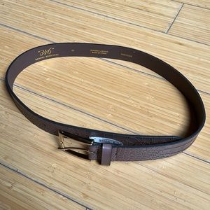 Brooks Brothers 346 Leather Belt NWT